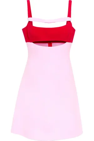 Giambattista Valli Cutout crÃªpe minidress