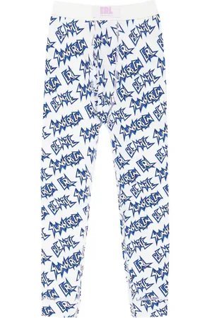 ERL Logo cotton-blend pants
