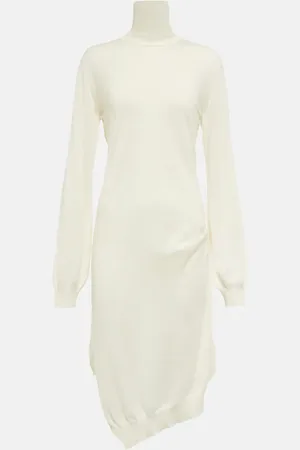 PETAR PETROV Flavia cashmere and silk midi dress