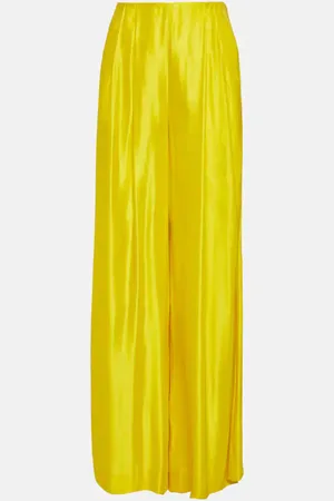 Dorothee Schumacher Hemp-blend wide-leg pants