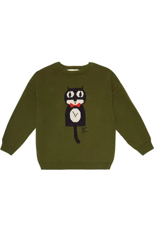 Bobo Choses Intarsia cotton sweater