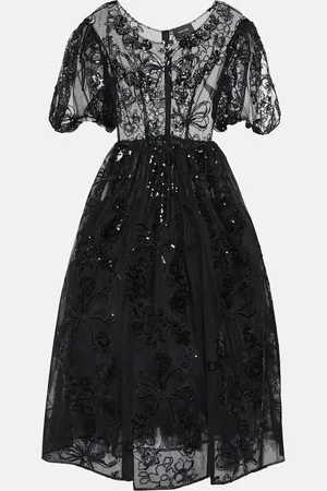 Simone Rocha Sequined tulle gown