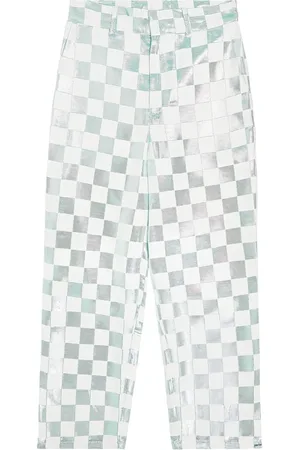 CAROLINE BOSMANS Checkerboard pants