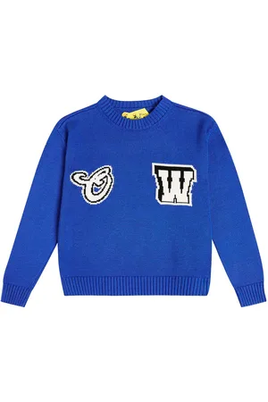 OFF-WHITE Logo cotton sweater