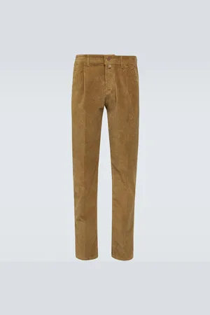 Kiton Straight corduroy pants