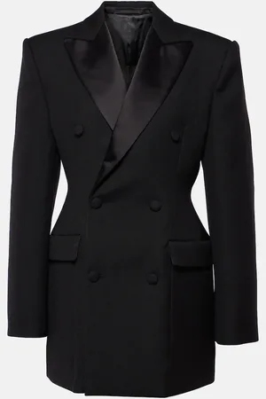 WARDROBE.NYC Wool blazer minidress