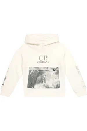 C.P. Company Printed cotton hoodie