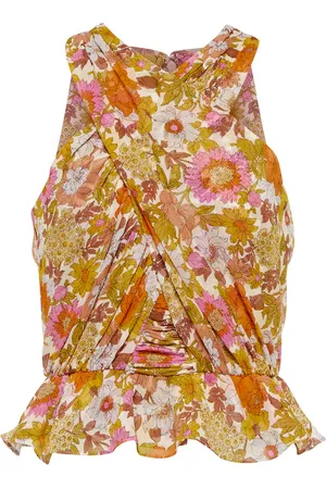 VERONICA BEARD Kailani floral silk top