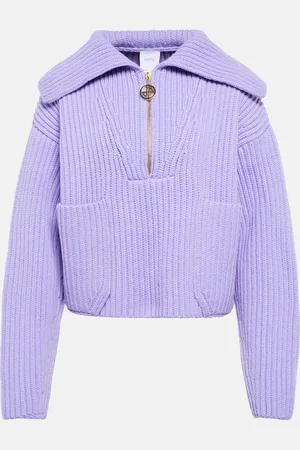 Patou Ribbed-knit wool sweater