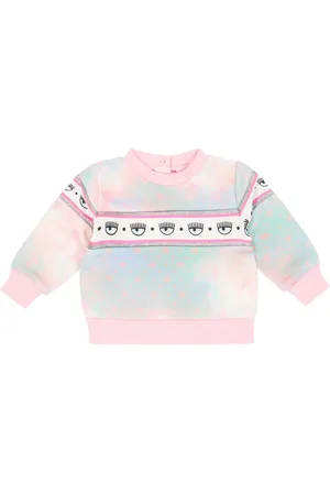 MONNALISA X Chiara Ferragni baby eye-motif jersey sweatshirt