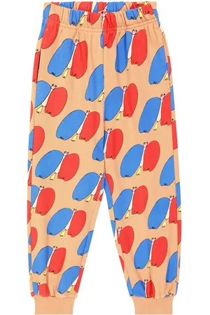 Jelly Mallow Printed cotton jersey sweatpants