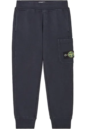 Stone Island Compass cotton fleece sweatpants