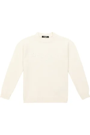 Balmain Wool, silk, and cashmere sweater