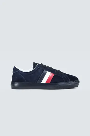 Moncler New Monaco suede sneakers