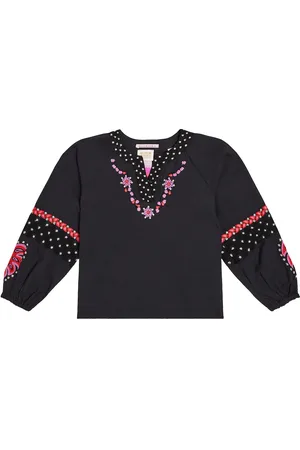 Scotch&Soda Embroidered cotton top