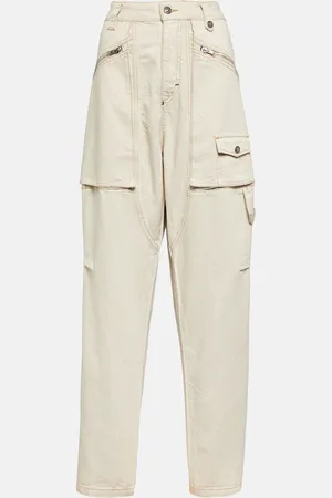 Isabel Marant Paciane wide-leg cargo jeans