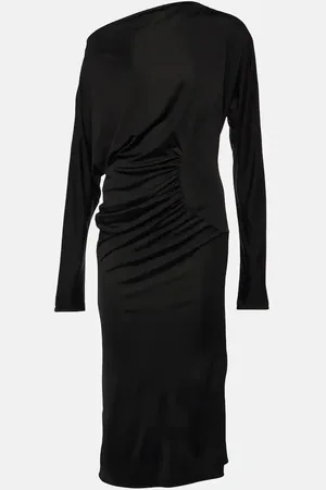 Khaite Oron ruched jersey maxi dress