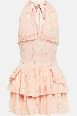 LOVESHACKFANCY Deanna cotton minidress