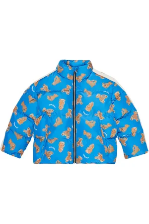 Palm Angels Printed puffer jacket