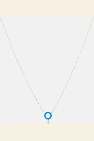 PERSÉE PersÃ©e 18kt chain necklace with white diamond