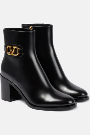 VALENTINO GARAVANI VLogo Signature leather ankle boots