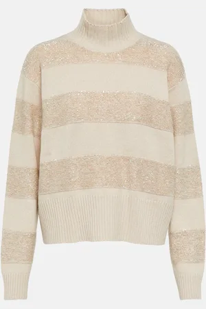 Brunello Cucinelli Virgin wool, cashmere, and silk sweater