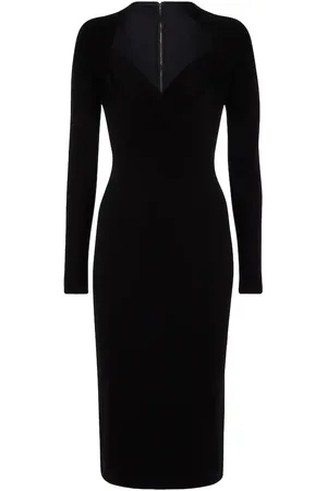 Dolce & Gabbana Stretch-jersey midi dress