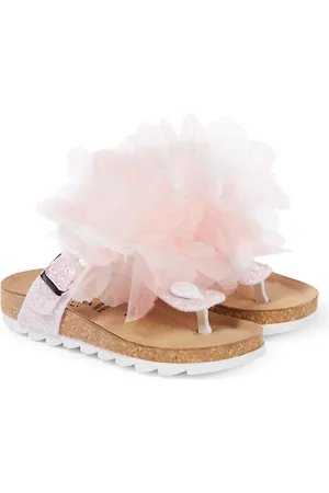 MONNALISA Ruffle-trim sandals