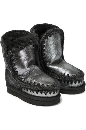 Mou Shearling-lined leather boots