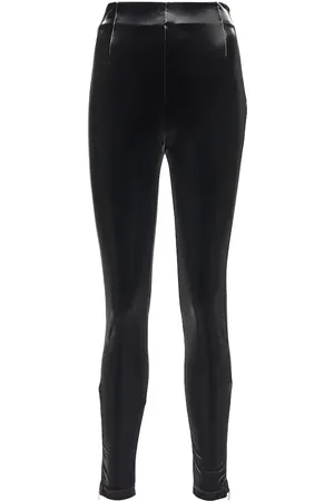 ROTATE Coated vinyl leggings