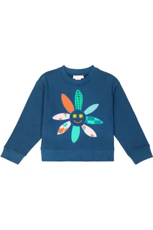 Stella McCartney Embroidered cotton jersey sweatshirt