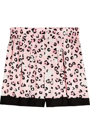 MONNALISA Printed crÃªpe shorts