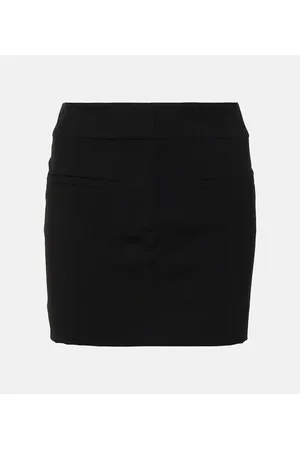 VERONICA BEARD Wool-blend miniskirt