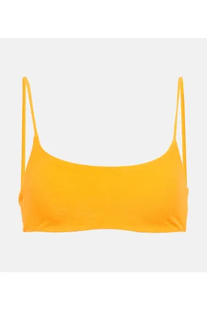 Jade Swim Muse Scoop terry bikini top