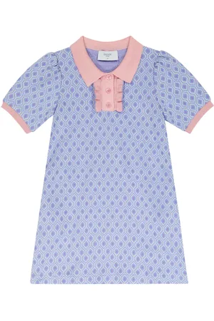 PAADE Voyage jacquard polo dress