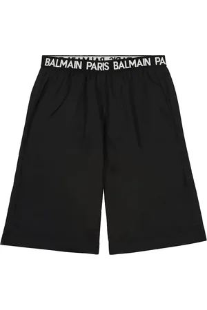 Balmain Logo track shorts