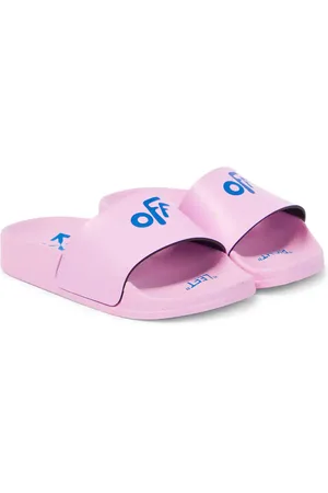 OFF-WHITE Logo rubber slides