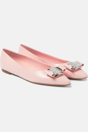 Salvatore Ferragamo Zea leather ballet flats