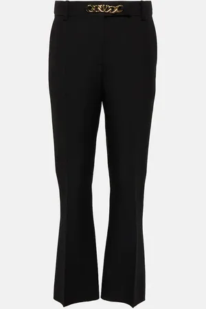 VALENTINO VLogo Chain wool and silk pants