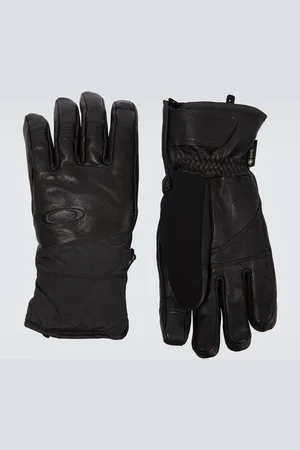 Oakley Ellipse padded leather-paneled gloves