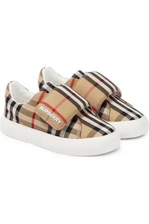 Burberry Vintage Check canvas sneakers