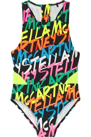 Stella McCartney Printed racerback swimsuit
