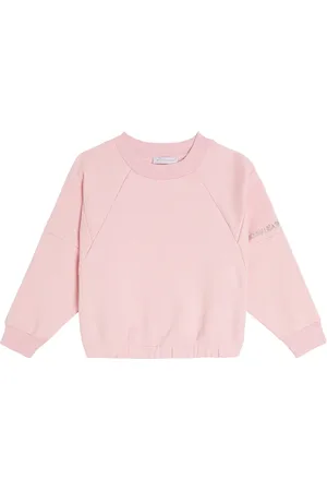 MONNALISA Printed cotton-blend sweatshirt
