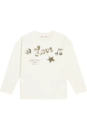 BONPOINT Tien sequined cotton T-shirt