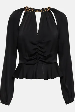 VERONICA BEARD Yulita chain cutout top