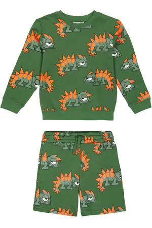Stella McCartney Cotton sweatshirt and shorts set