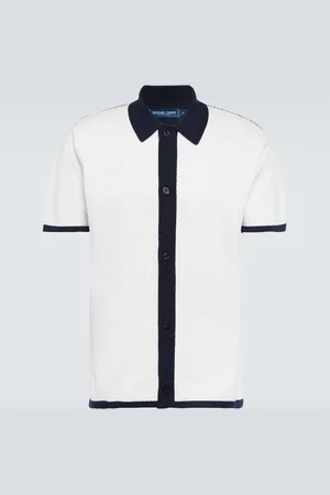 Frescobol Carioca Barretos short-sleeve cotton cardigan
