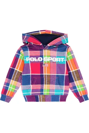 Ralph Lauren Checked cotton-blend hoodie