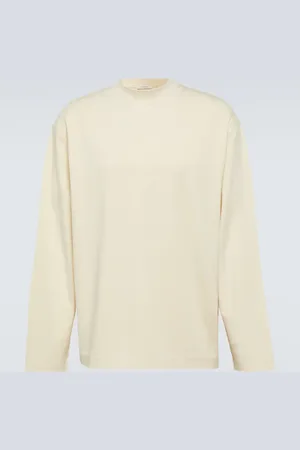 LEMAIRE Mock-neck jersey sweater