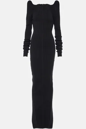 Rick Owens Cashmere and wool gown